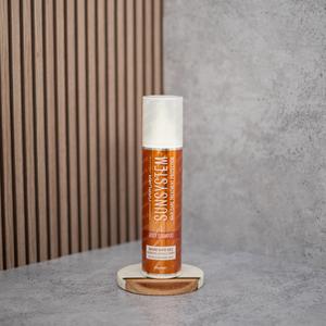 SUN SYSTEM Body Shampoo - Хелатирующий шампунь и гель для душа с протеинами злаков, апельсином и иперико, 200 мл