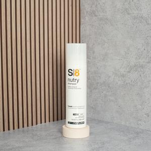 S8 Nutry - Питательный и увлажняющий шампунь для сухих и ломких волос с протеинами кашемира и миндаля, 400 мл