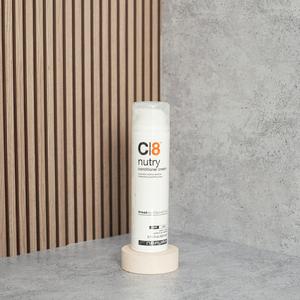 C8 Nutry - Кондиціонер-крем для сухого та ламкого волосся з протеїнами кашеміру, мигдалю та пшениці, оліями жожоба й авокадо, 200 мл