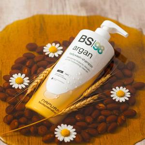BS98 ARGAN - Шампунь-гель для душу живлення, зволоження та захист з аргановою олією, протеїнами пшениці та омега 6-9, 1000 мл.