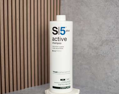 S 5 Active plus- Шампунь с пробиотиками против перхоти и для восстановления микробиому кожи,1000 мл