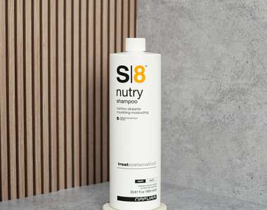 S8 Nutry™ Шампунь Питание и увлажнение - кашемировые протеины для сухих волос, 1000 мл