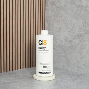 C8 Nutry -Кондиционер-крем для сухих и ломких волос с протеинами кашемира, миндаля и пшеницы, маслами жожоба и авокадо, 750 мл
