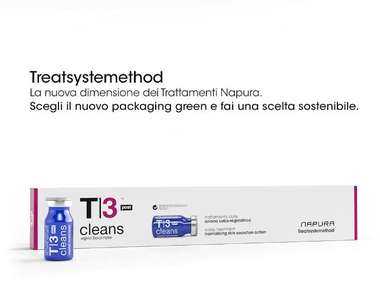 T3 Cleans Post™ Ампули для Нормалізація виділення поту та жиру, 12 ампул
