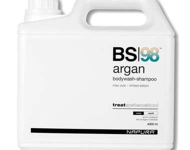 BS98 ARGAN - Увлажняющий шампунь антиоксидант для волос и тела 2 в 1,4000 мл.